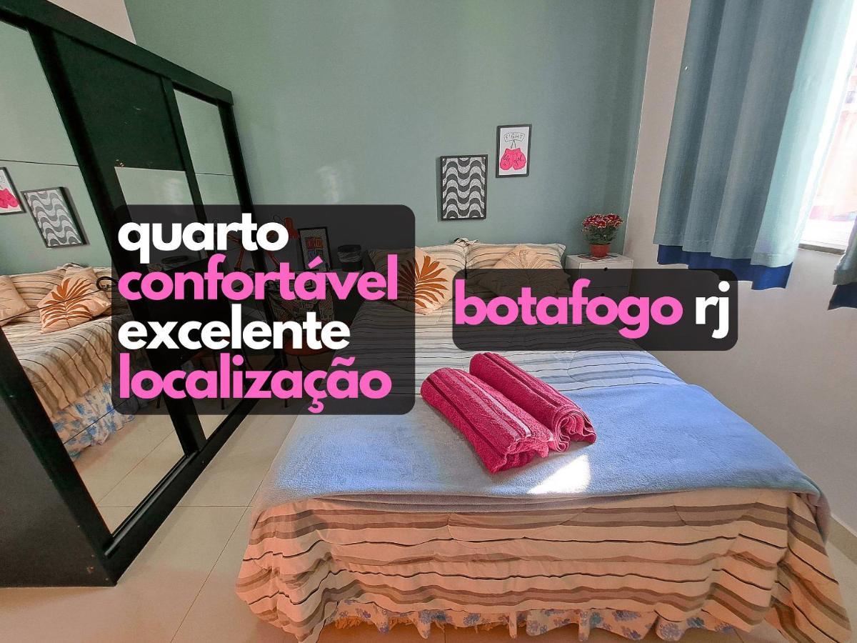 Quarto Privativo No Melhor De Botafogo Com Anfitria - Home With Host Rio de Janeiro Exterior foto